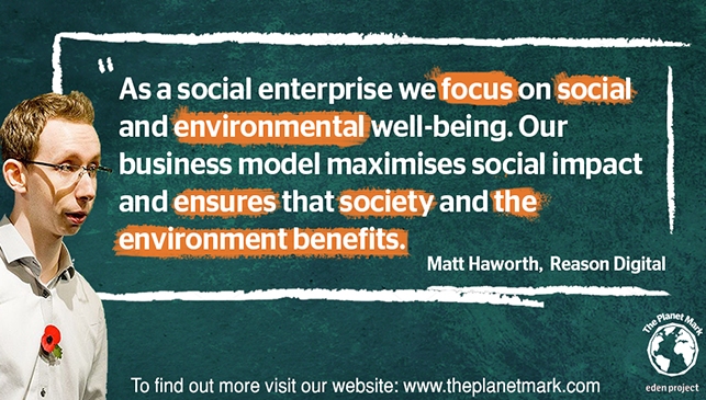 Maximising social impact through sustainability: Reason Digital